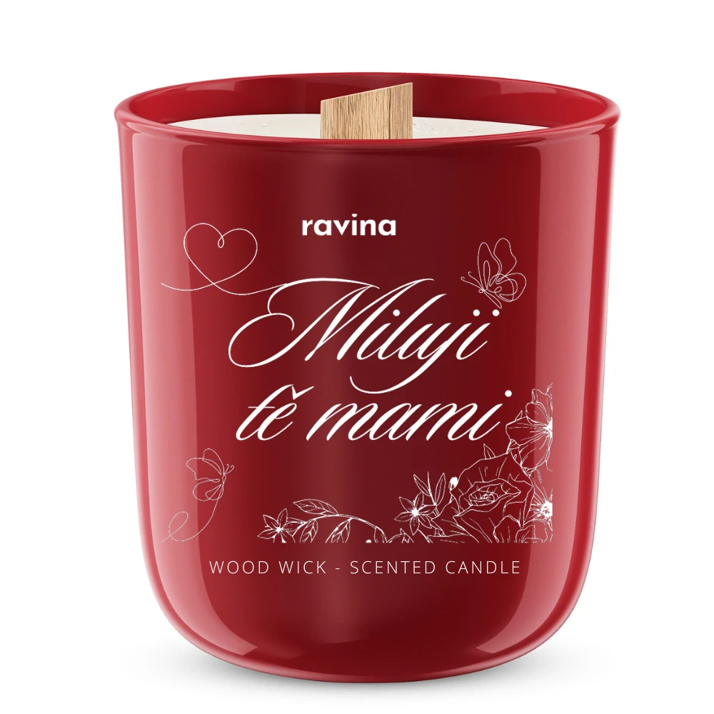 Svíčka Miluji Tě, mami