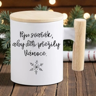 Piju svařák, aby děti přežily Vánoce!