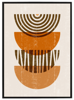 Mustard abstrakt