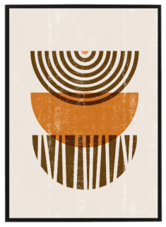 Mustard abstrakt